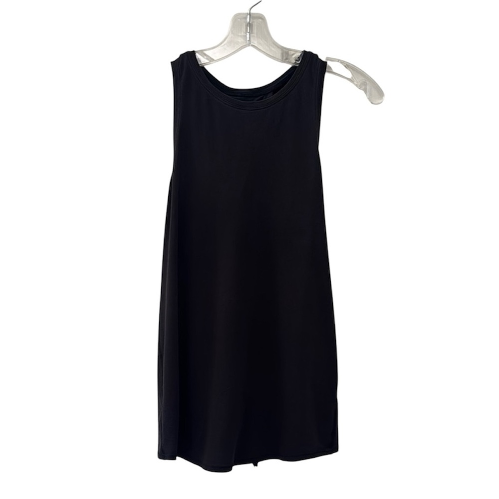 Lululemon Black Open Tie Back Tank Top